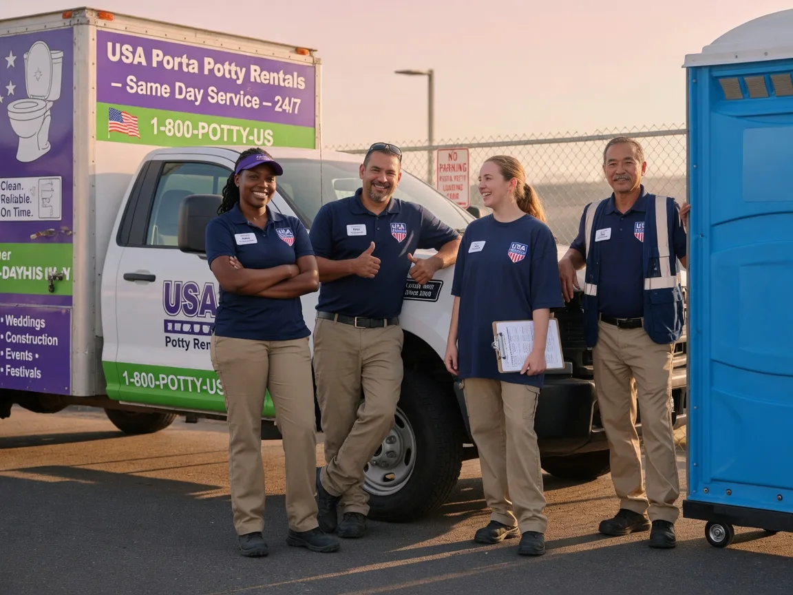 Porta Potty Rental company in Beale Afb, CA